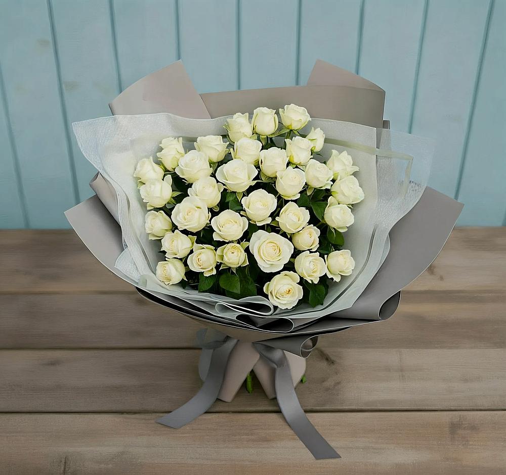 Букет Белоснежная нежность в Навашино