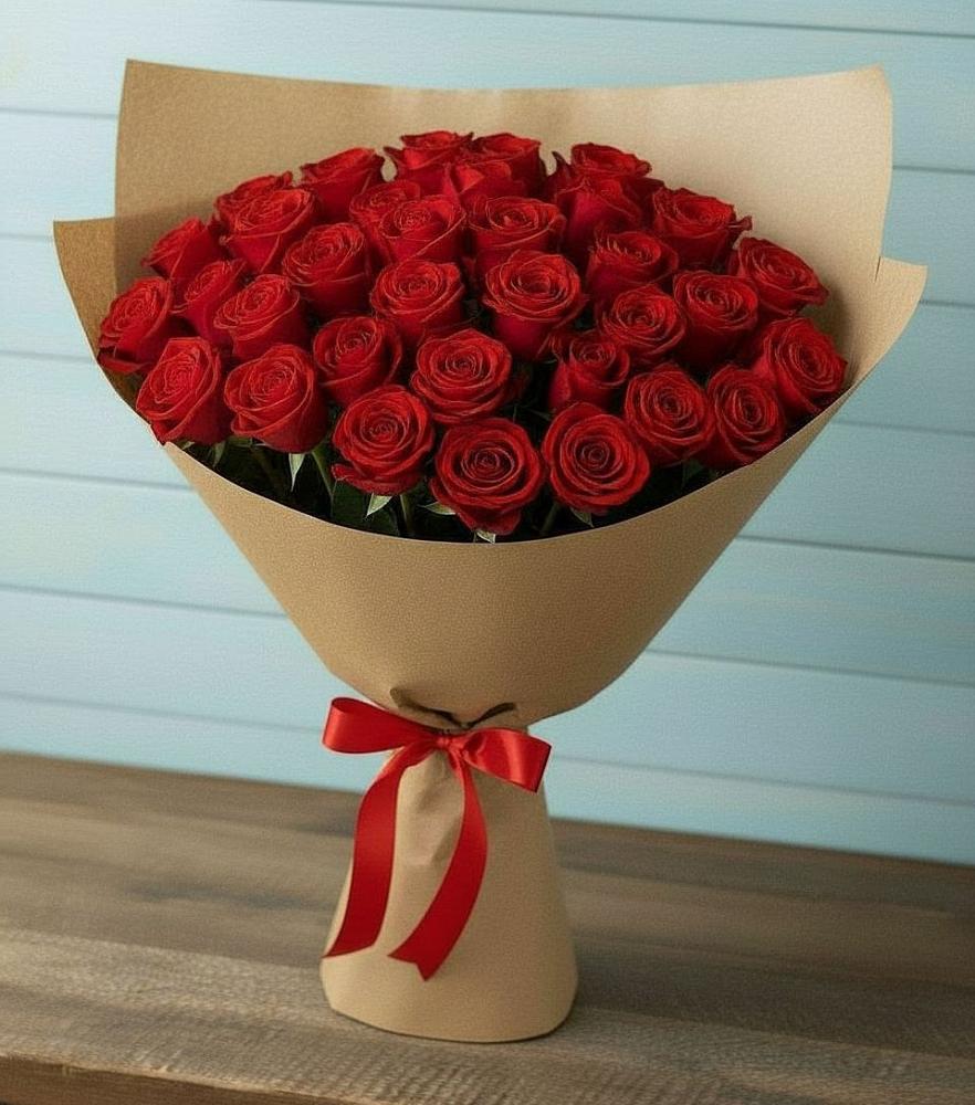 Букет Красные розы Милано в Навашино