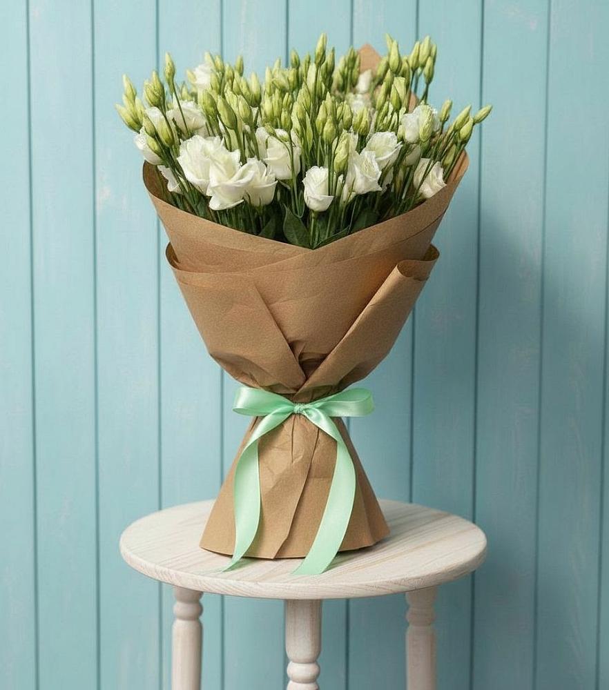 Букет цветов из: Лизиантусы в Навашино