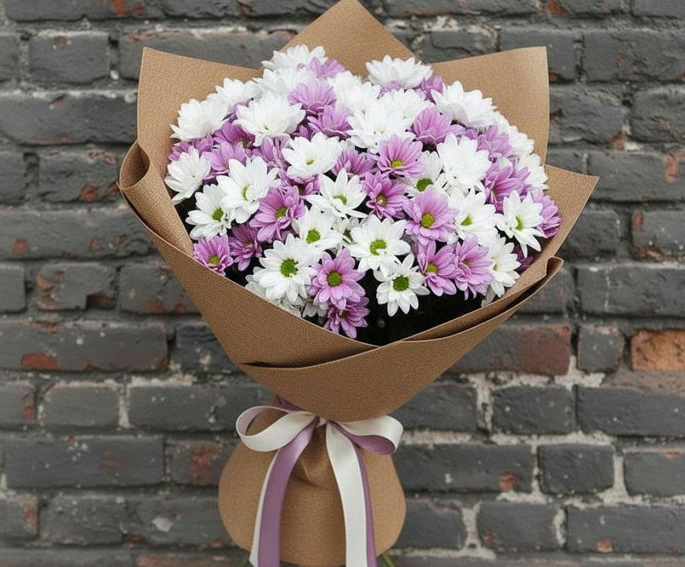 Букет цветов из: Хризантемы в Навашино